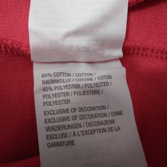 Bob Mackie | Embroidered Bird Flowers Knit Jacket Full Zip Red | Size XL - Picture 10 of 10